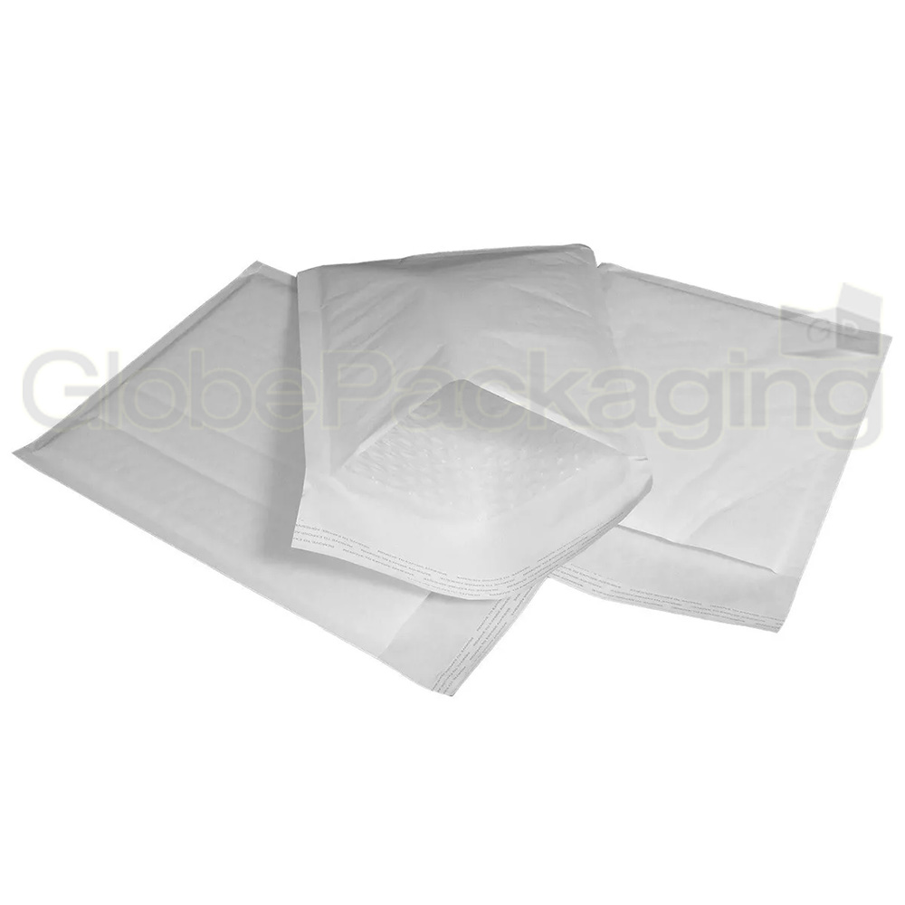 50 x C/0 WHITE PADDED BUBBLE BAGS ENVELOPES 140x195mm (EP3)